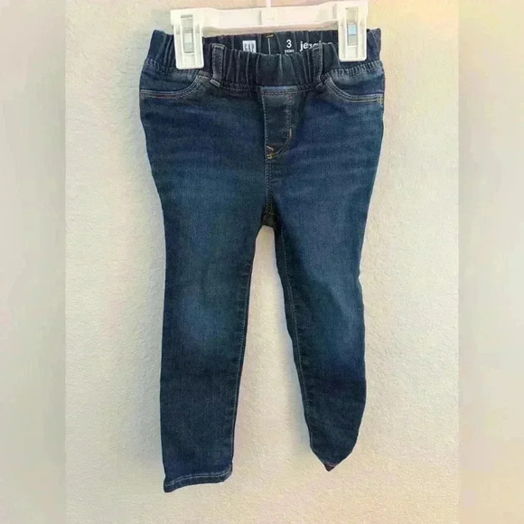 Gap Kids Pull-On Stretch Jegging 3 Years Casual Denim - Picture 1 of 3